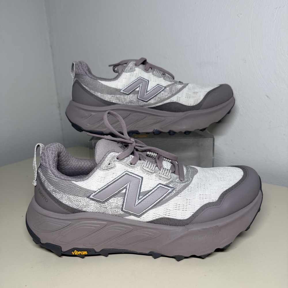 New Balance Fresh Foam X Hierro v9 Women's 10 B Purple White Trail Shoes